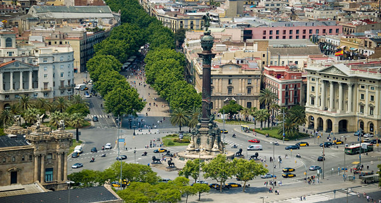 Tours privados por Barcelona con vehículos con conductor, Estatua de Colón Barcelona